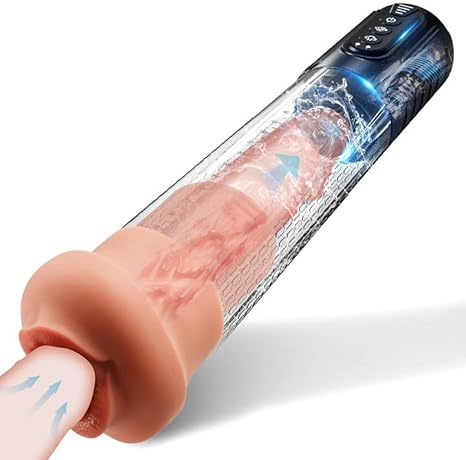 Follyee Waterproof Male Masturbator – Sucking & Pumping Stroker
