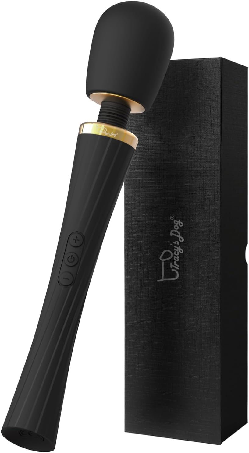 Tracy’s Dog High-Power Wand Vibrator – Cordless Full-Body Massager