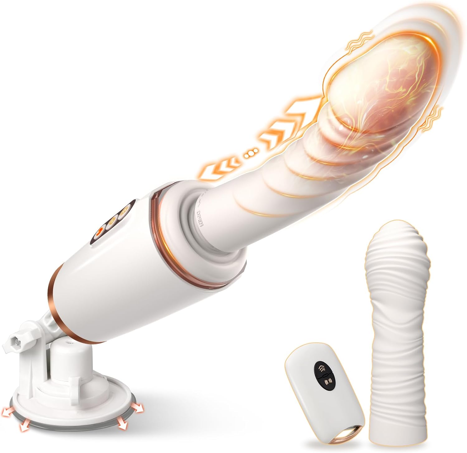 Thrusting Sex Machine Dildo Vibrator – Remote Control Pleasure System