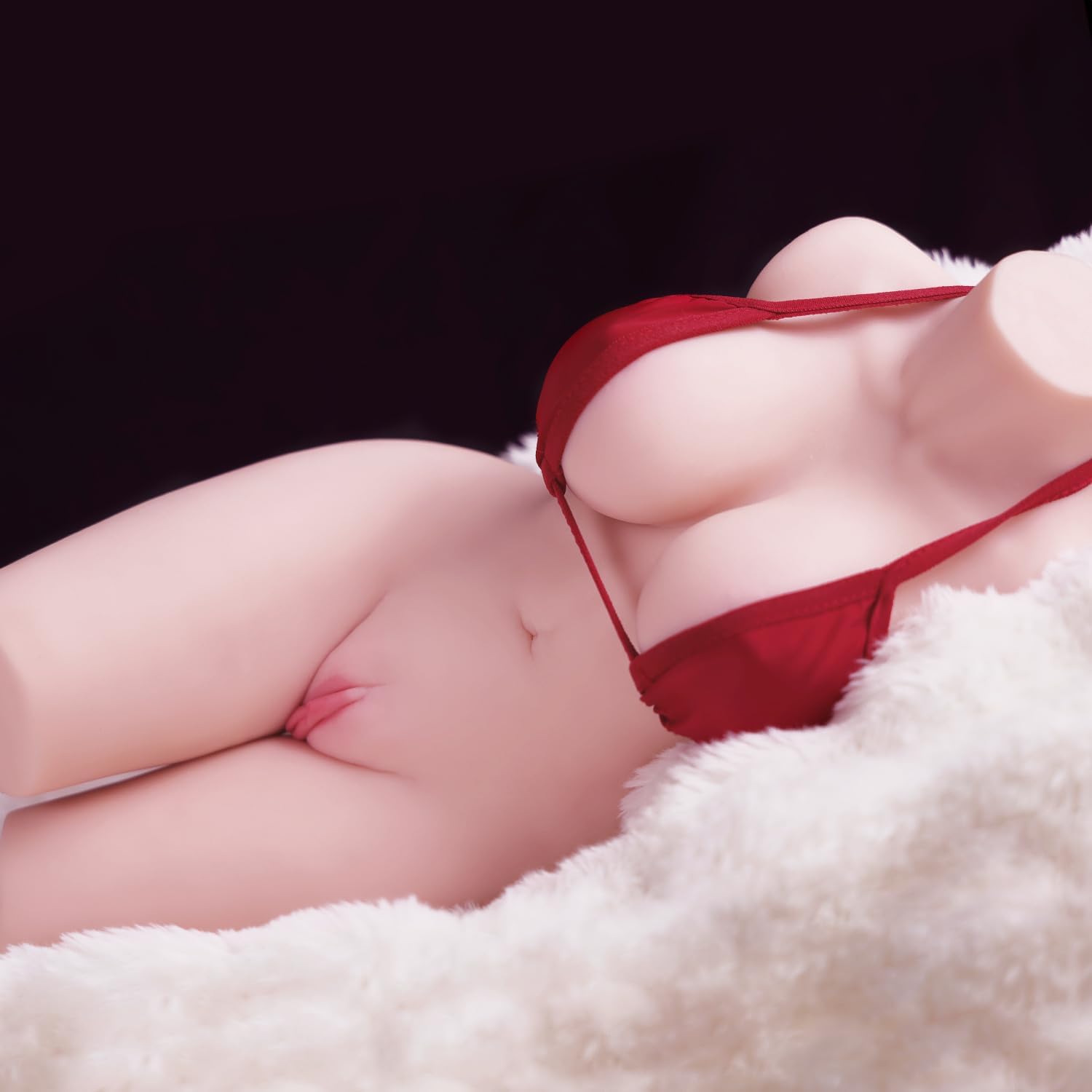 Realistic Male Sex Toy – Dual Channel Mini Sex Doll